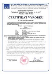 Obrázek - Certifikát Drcený - sypaný polystyren
